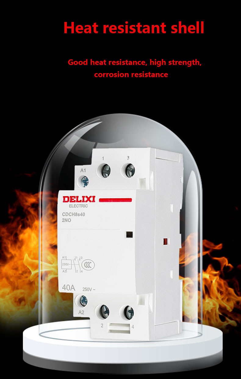 DELIXI Brand CDCH8s AC-kontaktor för hushåll4