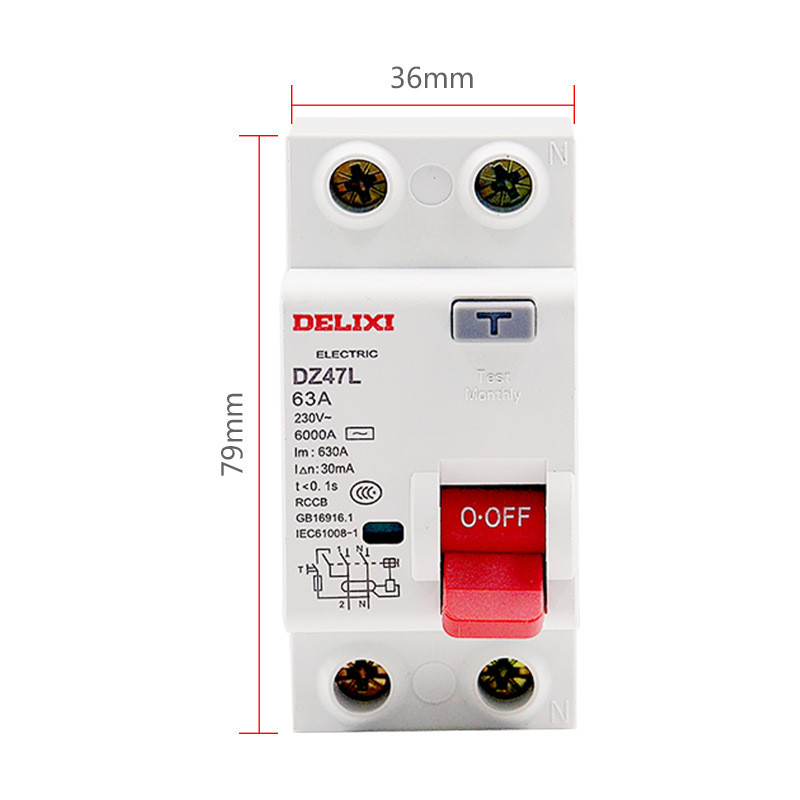 DELIXI Brand DZ47L leakage protection Switch__005