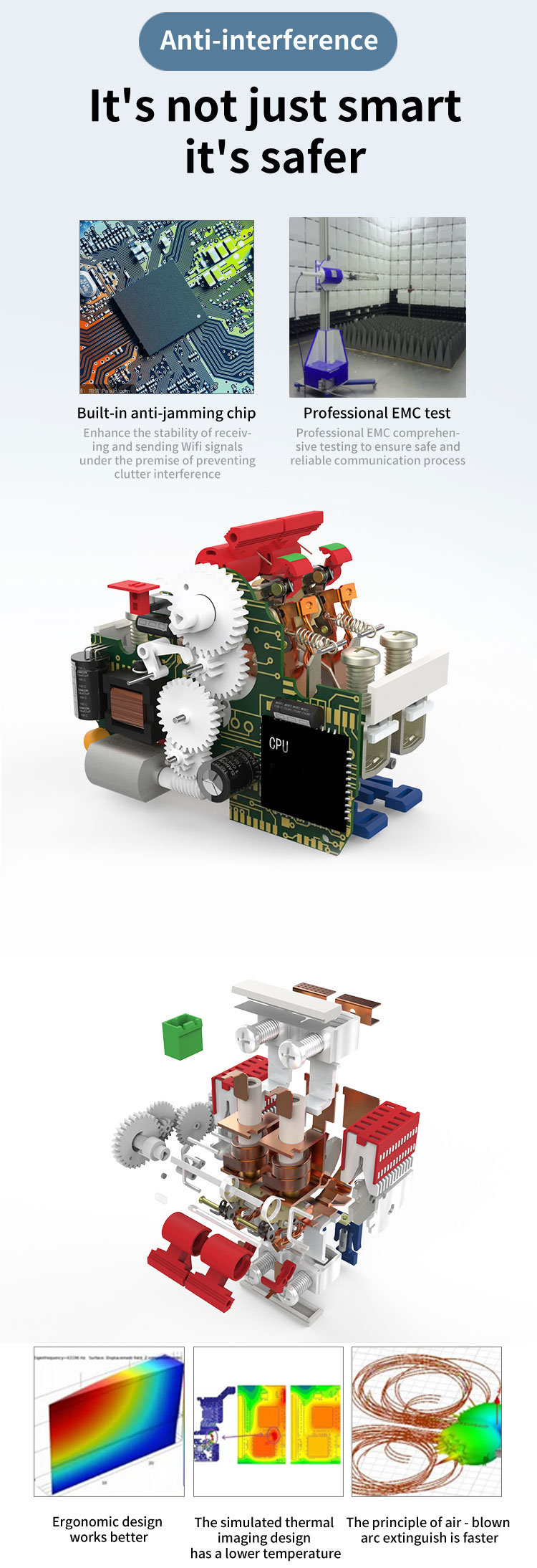 GXB1-125-1P-2P-3P-4P-Kūkulu-i-Antenna-Tuya-WiFi-intelligent-Miniature-circuit-breaker