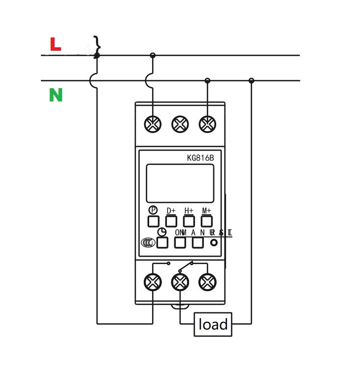 KG816B Digital ostentationem AC220V timer switch controller__0