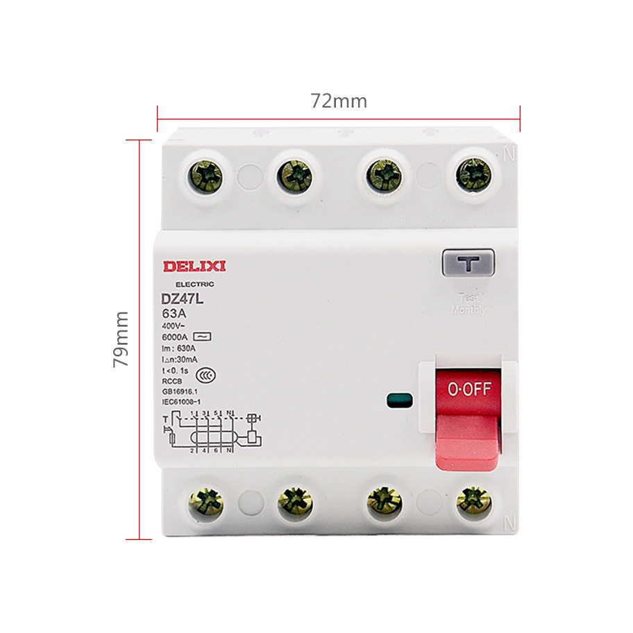 DELIXI Brand DZ47L leakage protection Switch__009